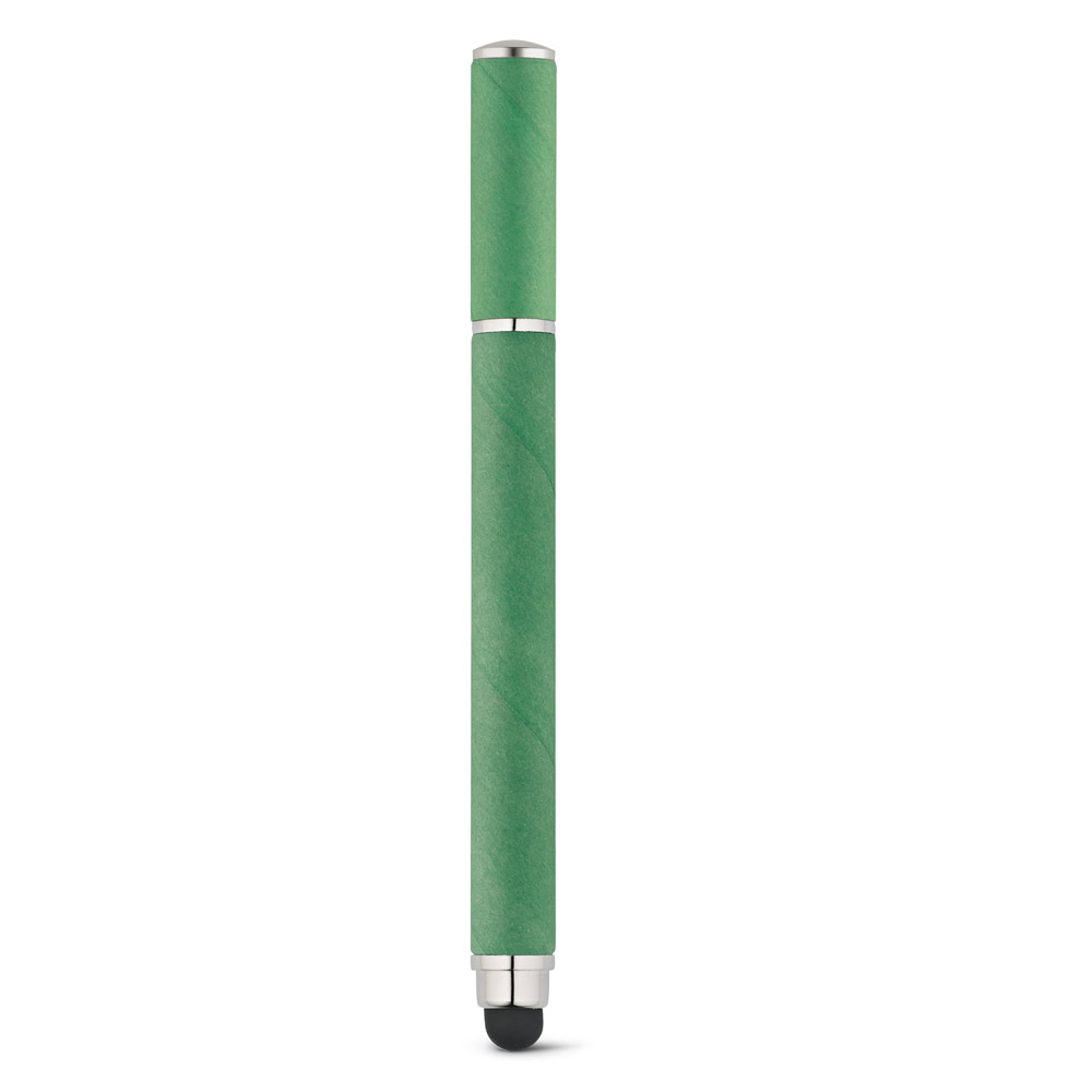 Stylet/Stylo à bille promotionnel - Papyrus Vert 